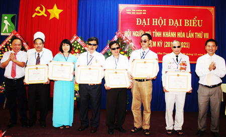 Đại hội Hội Người mù tỉnh Khánh Hòa lần thứ VII