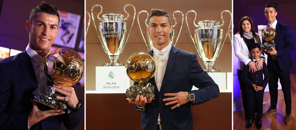 Cristiano Ronaldo đoạt Quả bóng vàng 2016