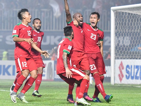 Indonesia 'quật ngã' Thái Lan, mơ vô địch