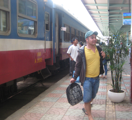 Chạy thêm tàu tuyến Nha Trang – Sài Gòn Tết dương lịch