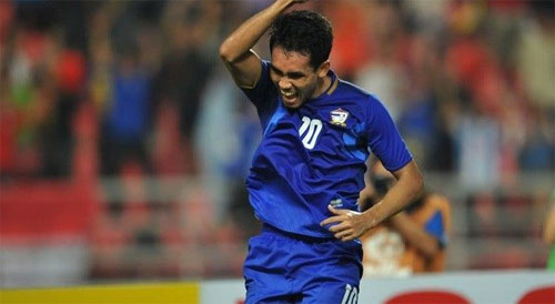 Dangda có ba lần lên ngôi Vua phá lưới AFF Cup. Ảnh: FFT