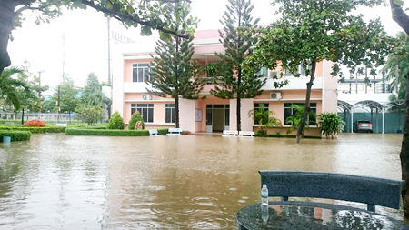 Cam Ranh: Mưa lớn tiếp tục gây thiệt hại