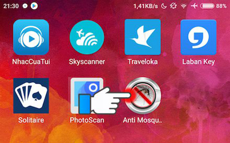 Ứng dụng đuổi muỗi bằng điện thoại Android ít người biết