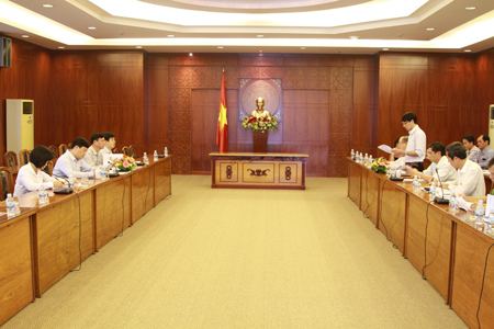 Ban Thi đua khen thưởng Trung ương làm việc với lãnh đạo tỉnh