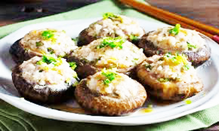 Thịt nhồi nấm đông cô