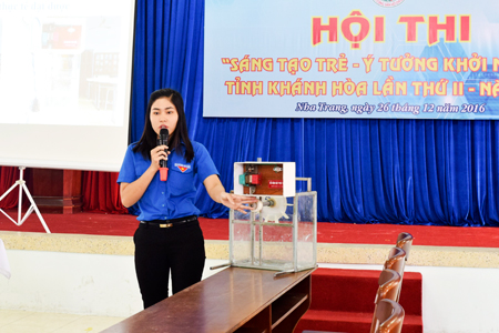 Thí sinh tham gia hội thi