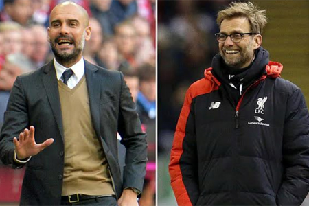 Pep Guardiola bế tắc và Jurgen Klopp thực dụng