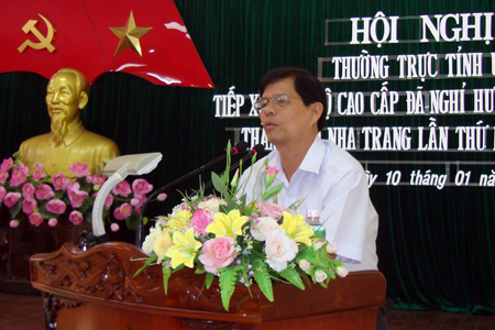 Thường trực Tỉnh ủy gặp gỡ cán bộ cao cấp đã nghỉ hưu