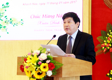 Lãnh đạo tỉnh Khánh Hòa gặp mặt, chúc Tết báo chí