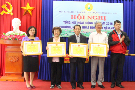 Hội Khoa học Tâm lý - Giáo dục tỉnh tổng kết hoạt động năm 2016