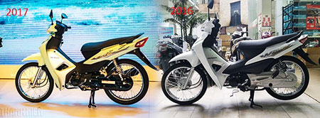 Những thay đổi trên Honda Wave Alpha 2017 với phiên bản 2016