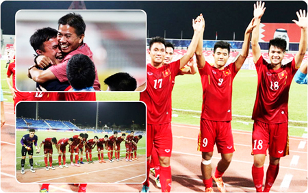Bóng đá sân cỏ Việt Nam đã lần đầu tiên chạm đến World Cup
