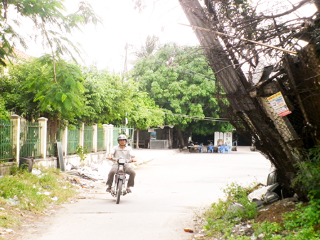 Hàng rào gây nguy hiểm