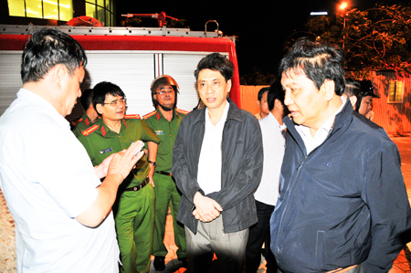 Vụ cháy ở cồn Nhất Trí: Tập trung khắc phục hậu quả