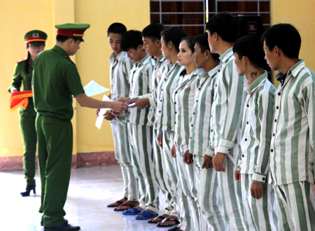 470 phạm nhân được giảm án dịp Tết Đinh Dậu