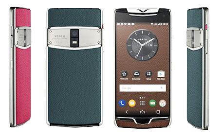 Điện thoại 2 sim đầu tiên của Vertu