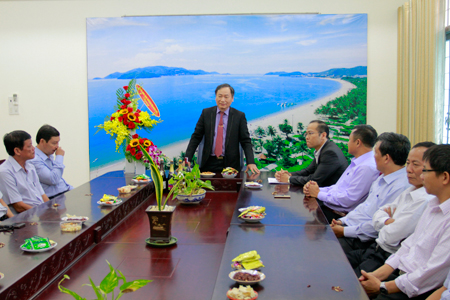 Thăm Sở Văn hóa - Thể thao, Đài Phát thanh và Truyền hình Khánh Hòa