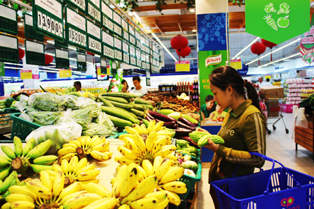 Sau Tết, giá thực phẩm đã "hạ nhiệt"