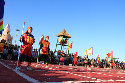 Sôi nổi cờ người