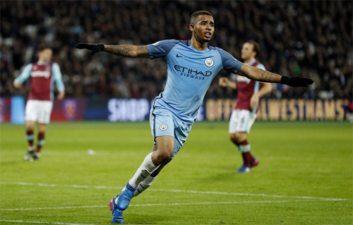 Gabriel Jesus đang là nguồn sinh khí mới trên hàng công của Manchester City.