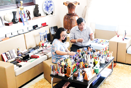 Thú vị bộ sưu tập bút của một bác sĩ