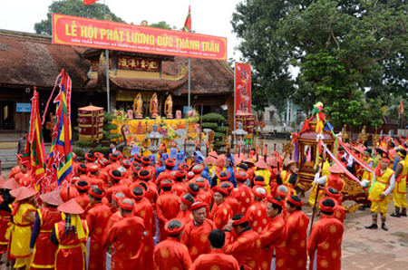 Lễ hội đền Trần Thương là một trong sáu lễ hội vừa được bổ sung vào Danh mục di sản văn hóa phi vật thể quốc gia