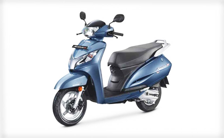 Honda Activa 2017 có đèn pha tự động, động cơ cải tiến