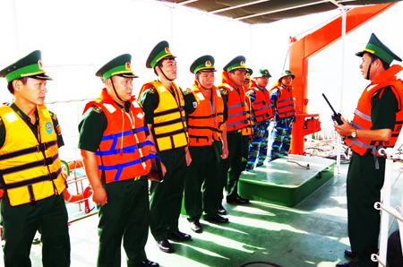 Đảm bảo an ninh trên khu vực biển, đảo