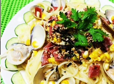 Mỳ Ý xốt kem tươi ngon miệng cho bữa sáng