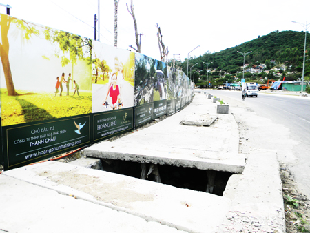 Hở cống nguy hiểm