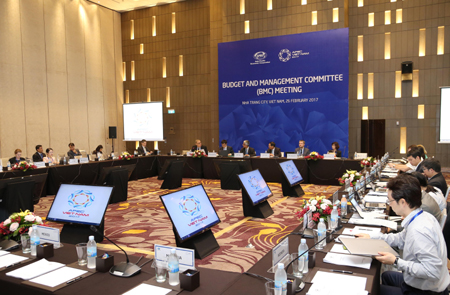 Cuộc họp của Ủy ban quản lý ngân sách  trong khuôn khổ SOM1 và các cuộc họp liên quan.