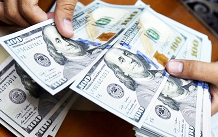 Giá USD đang lao dốc