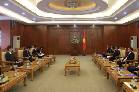 Lãnh đạo tỉnh Khánh Hòa tiếp đoàn đại biểu Nhật Bản dự APEC 2017