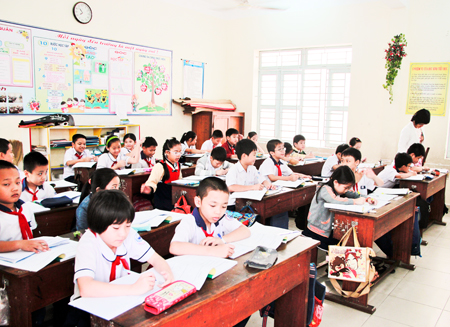 Học sinh Trường Tiểu học Phước Hòa 2 (TP. Nha Trang)