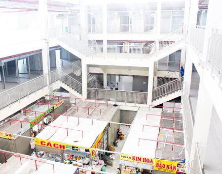 Xung quanh việc kiểm kê lô sạp chợ Đầm: Cách làm không hợp lý