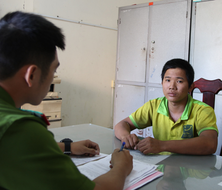 Bắt kẻ hiếp dâm, cướp tài sản nhân viên trạm y tế