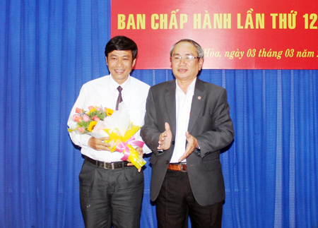 Liên đoàn Lao động tỉnh Khánh Hòa có phó chủ tịch mới