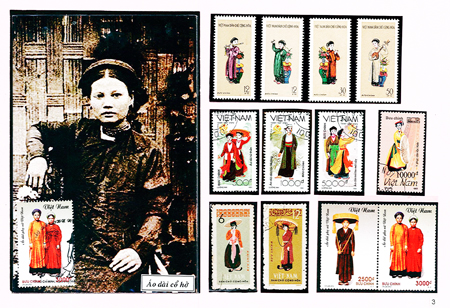 Áo dài phụ nữ Việt Nam xưa và nay
