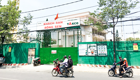 Dự án Khách sạn Bông Sen Nha Trang đang chậm tiến độ