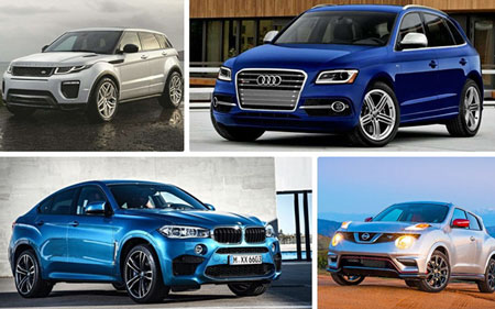 Mẫu crossover thể thao nào tốt nhất hiện nay?