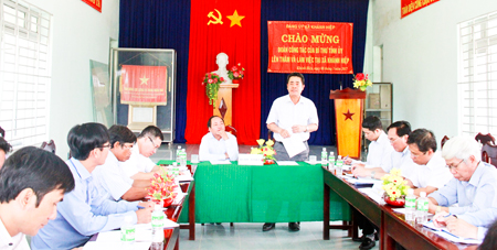 Xã Khánh Hiệp: Cần đẩy mạnh việc chuyển đổi cây trồng