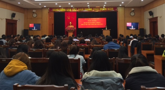 Hội nghị trực tuyến báo cáo viên Tỉnh ủy, Thành ủy, Đảng ủy trực thuộc Trung ương