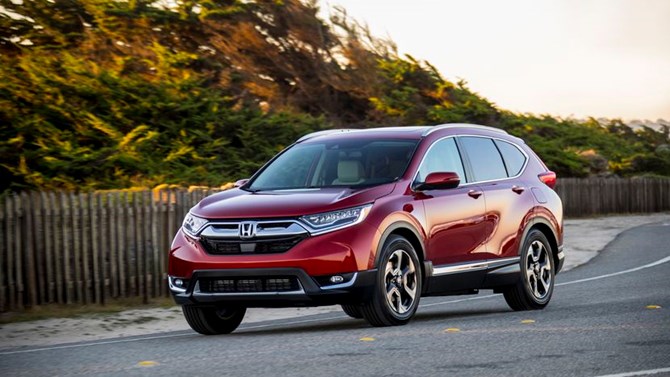 Honda CR-V 2017 tại Thái Lan có thiết kế tương tự như ở Mỹ