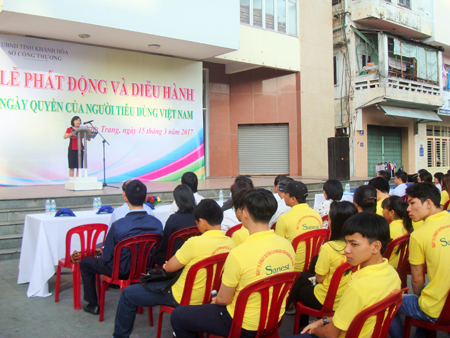 Lãnh đạo Sở Công Thương kêu gọi doanh nghiệp bảo vệ quyền lợi người tiêu dùng.