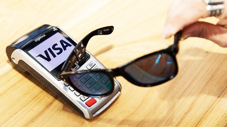 Thử nghiệm thanh toán bằng... kính râm