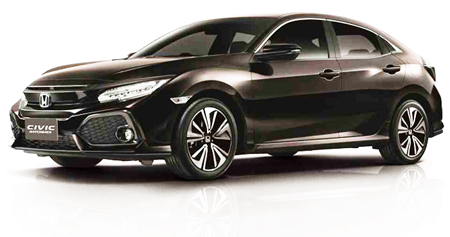 Honda Civic Hatchback 2017 đã tới rất gần Việt Nam
