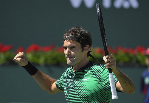Federer chạm trán Wawrinka ở chung kết Indian Wells