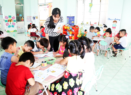 Phổ cập giáo dục mầm non cho trẻ 5 tuổi: Được duy trì tốt