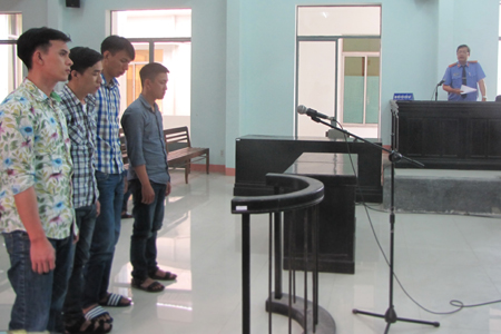 Đại diện Viện Kiểm sát nhân dân tỉnh Khánh Hòa luận tội.