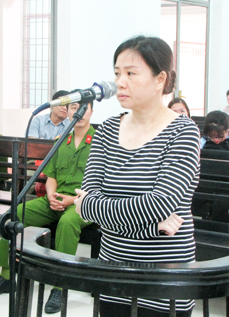 Bị cáo Võ Thị Thu Loan